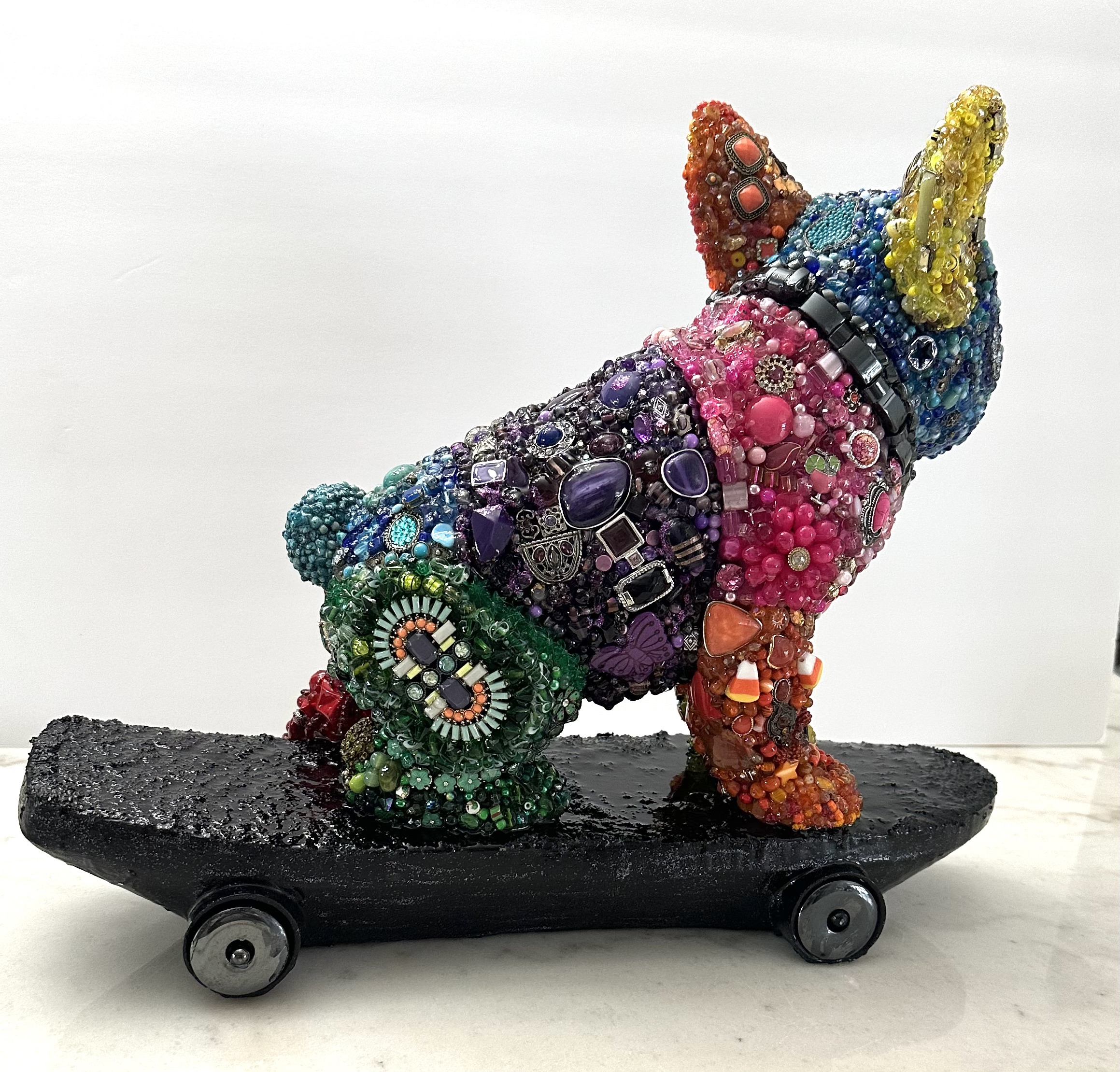 Dog Pop Art "Ride Along"